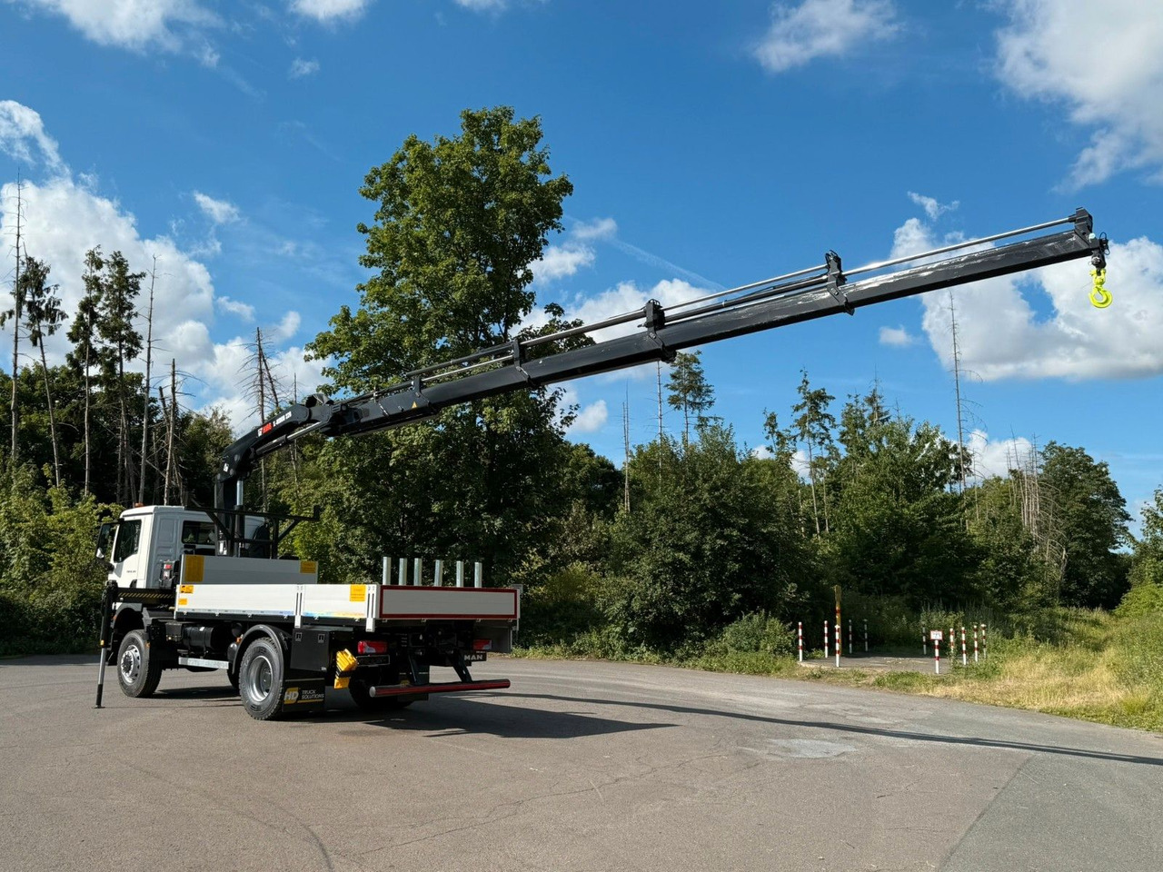 Caminhão grua MAN TGM 18.320 4x4 Hiab 228-4 Kran: foto 12