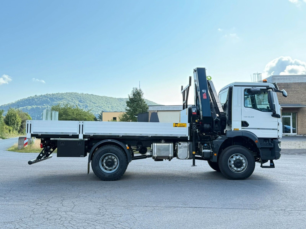Caminhão grua MAN TGM 18.320 4x4 Hiab 228-4 Kran: foto 8