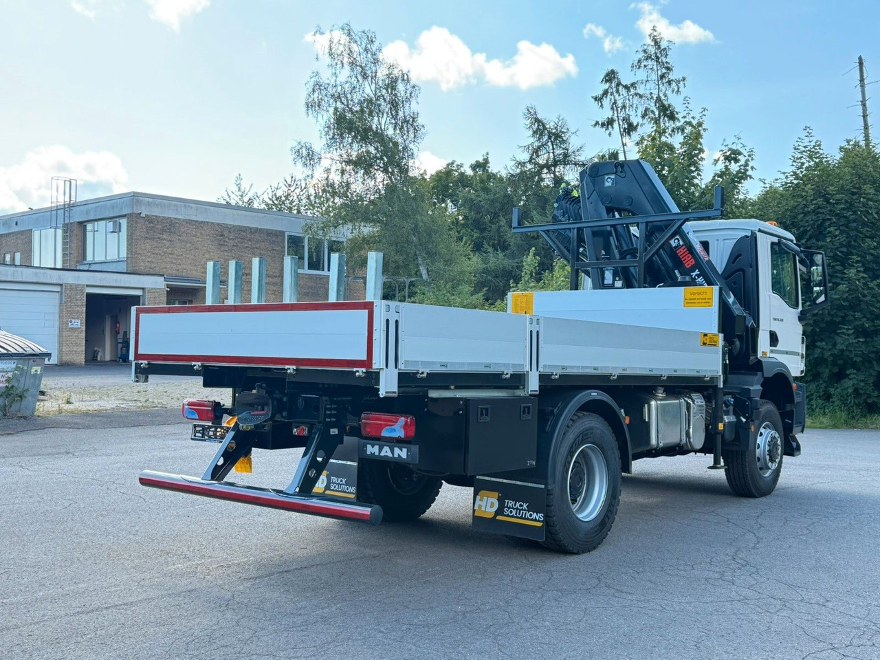 Caminhão grua MAN TGM 18.320 4x4 Hiab 228-4 Kran: foto 7