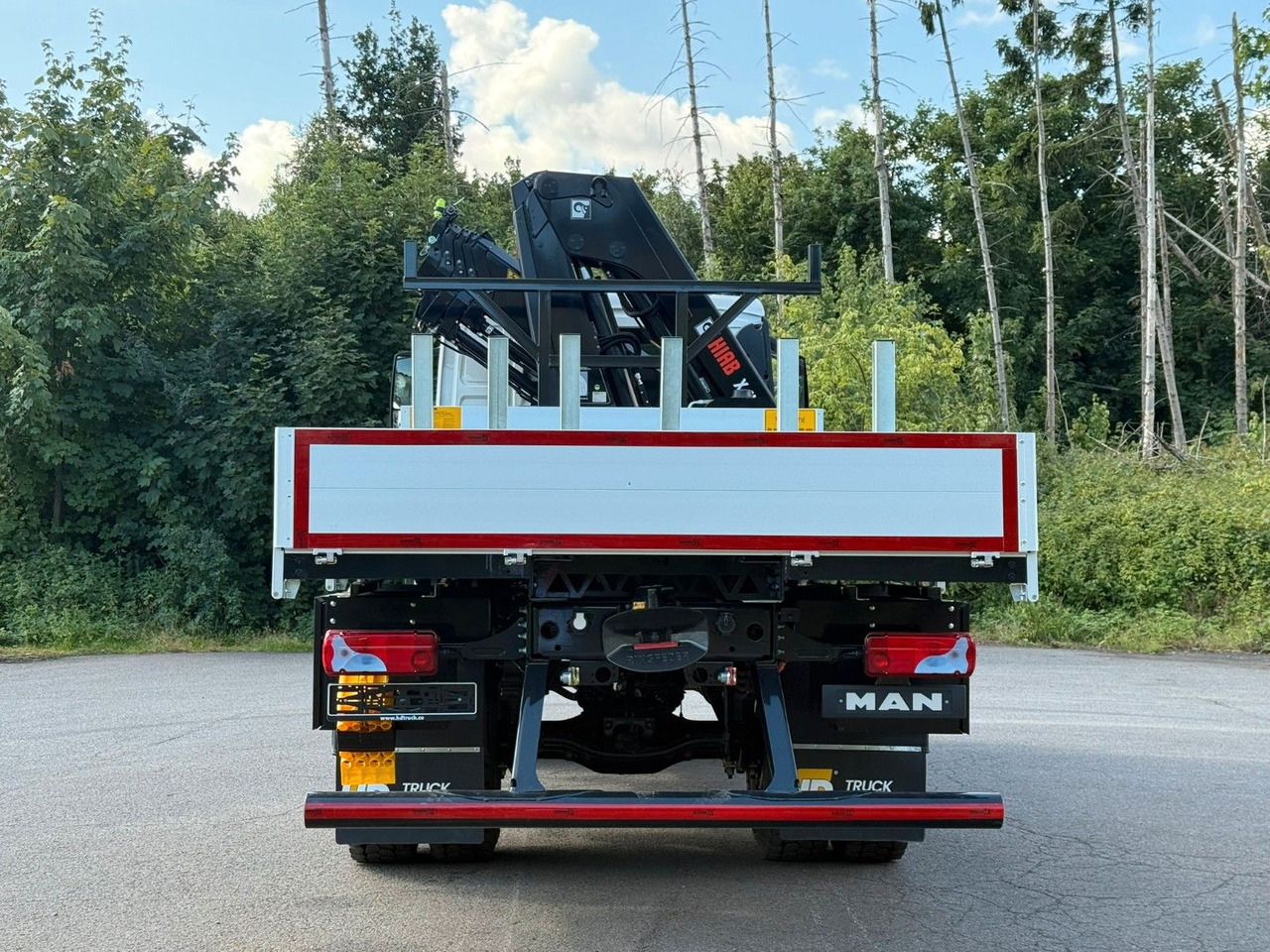Caminhão grua MAN TGM 18.320 4x4 Hiab 228-4 Kran: foto 6