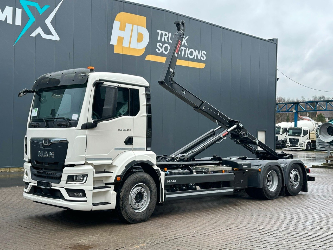 MAN TGS 26.470 6x2 Retarder MulitLift 21S59 - Caminhão polibenne, Caminhão grua: foto 1 MAN TGS 26.470 6x2 Retarder MulitLift 21S59 - Caminhão polibenne, Caminhão grua: foto 1