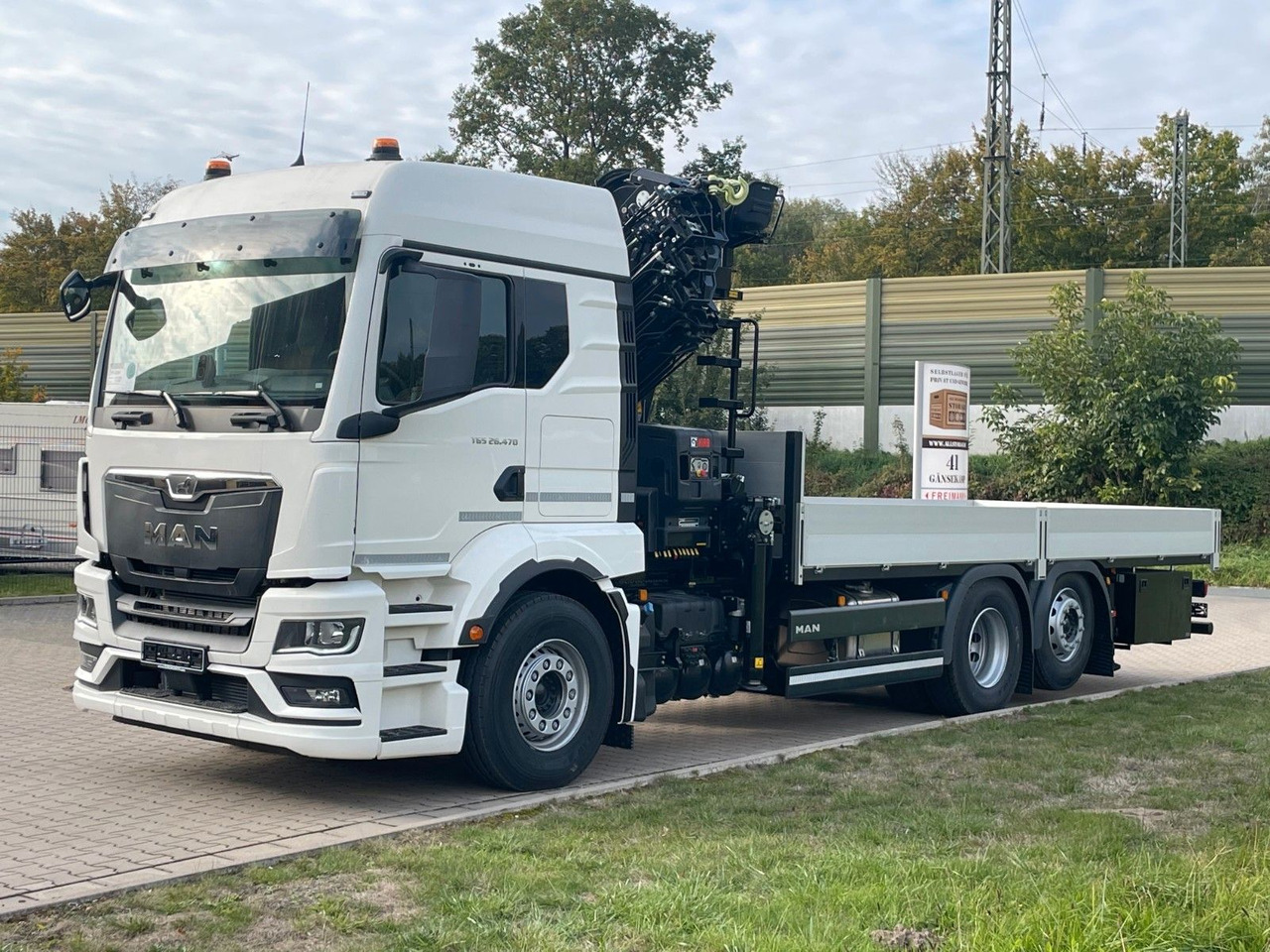 MAN TGS 26.480 /6X Hiab X-HIRRO 302 E-6 JIB 70x4 - Caminhão grua: foto 1 MAN TGS 26.480 /6X Hiab X-HIRRO 302 E-6 JIB 70x4 - Caminhão grua: foto 1