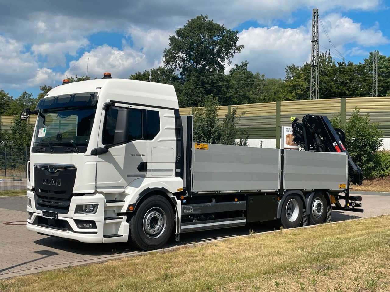 MAN TGS 26.480 /6X2 Euro6 Retarder HIAB 228 - 6 - Camião de caixa aberta/ Plataforma, Caminhão grua: foto 2 MAN TGS 26.480 /6X2 Euro6 Retarder HIAB 228 - 6 - Camião de caixa aberta/ Plataforma, Caminhão grua: foto 2