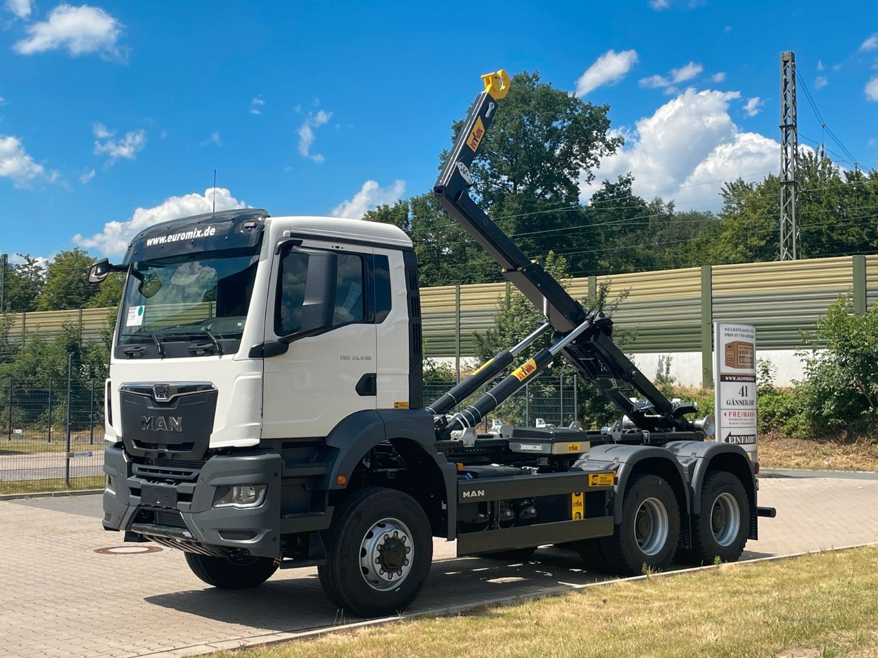 MAN TGS 33.440 6x6 Euro6e Hyva - Hiab MultiLift - Caminhão polibenne, Caminhão grua: foto 1 MAN TGS 33.440 6x6 Euro6e Hyva - Hiab MultiLift - Caminhão polibenne, Caminhão grua: foto 1