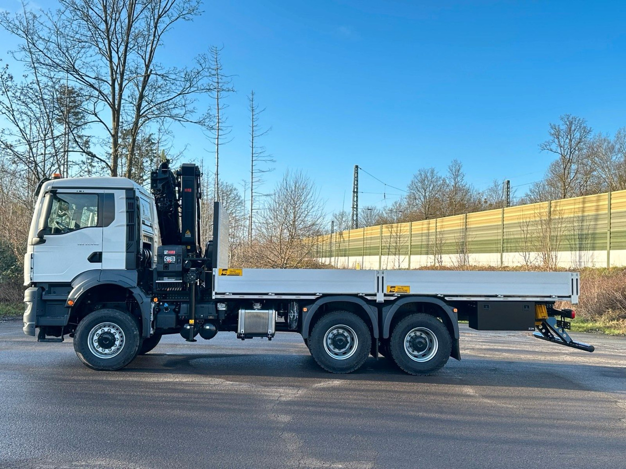MAN TGS 33.440 6x6 Kran HIAB 228-6 - Camião de caixa aberta/ Plataforma, Caminhão grua: foto 5 MAN TGS 33.440 6x6 Kran HIAB 228-6 - Camião de caixa aberta/ Plataforma, Caminhão grua: foto 5