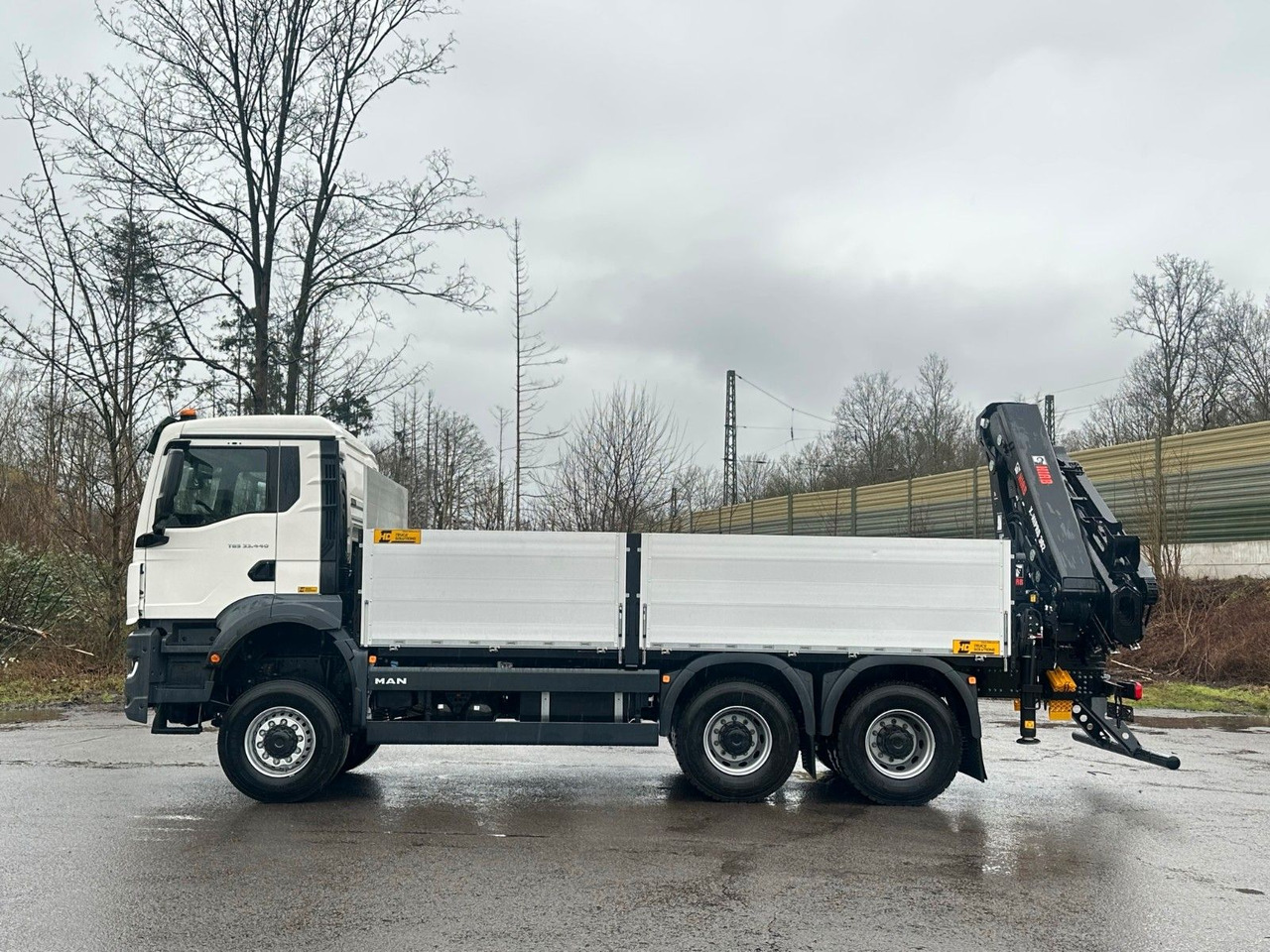 MAN TGS 33.440 6x6 Kran HIAB X-HiPro 302 E 6 - Caminhão grua: foto 4 MAN TGS 33.440 6x6 Kran HIAB X-HiPro 302 E 6 - Caminhão grua: foto 4
