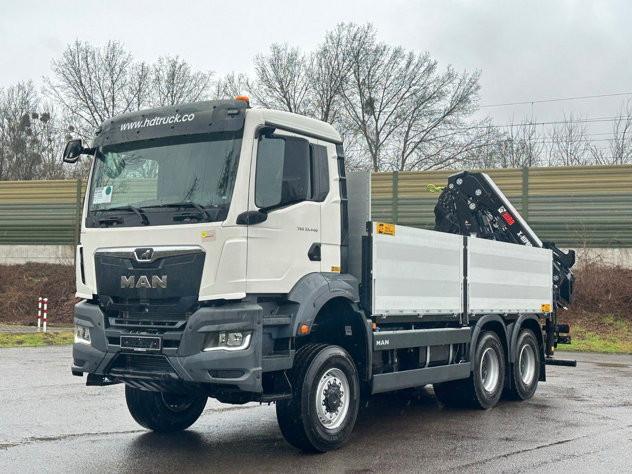 MAN TGS 33.440 6x6 Kran HIAB X-HiPro 302 E 6 - Caminhão grua: foto 2 MAN TGS 33.440 6x6 Kran HIAB X-HiPro 302 E 6 - Caminhão grua: foto 2
