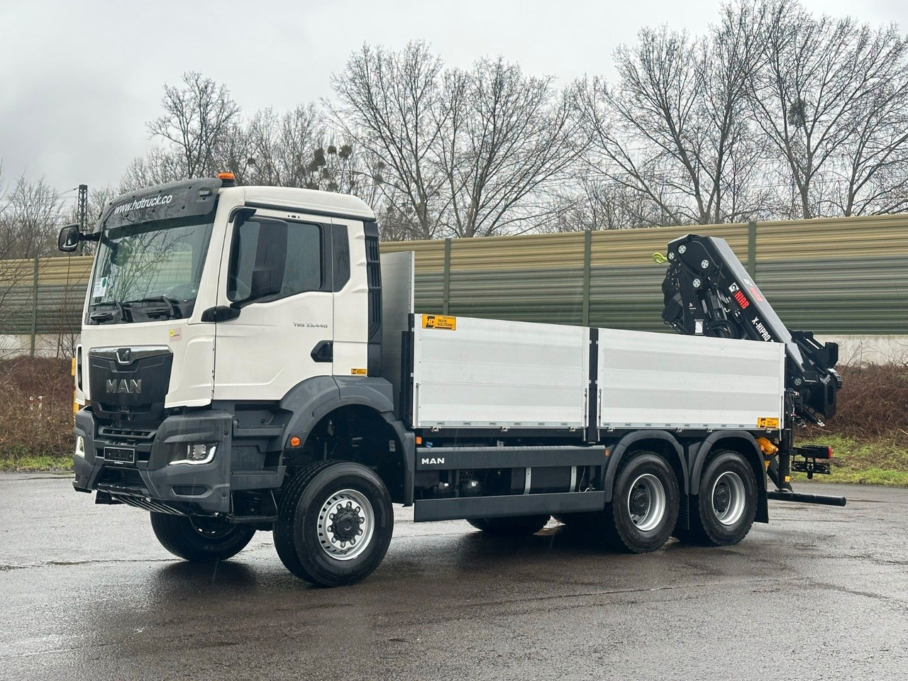 MAN TGS 33.440 6x6 Kran HIAB X-HiPro 302 E 6 - Caminhão grua: foto 3 MAN TGS 33.440 6x6 Kran HIAB X-HiPro 302 E 6 - Caminhão grua: foto 3