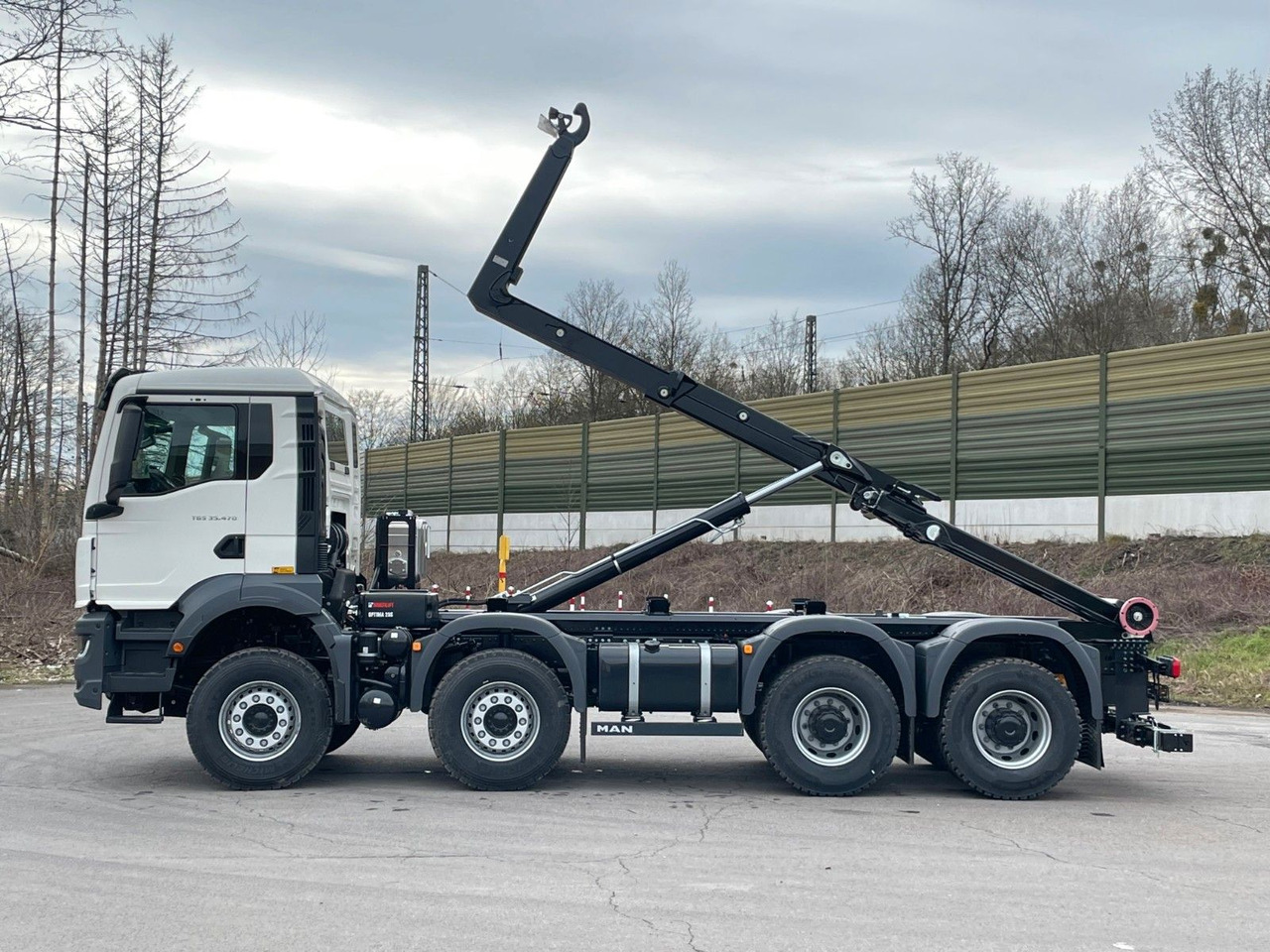 MAN TGS 35.480 8x4 Euro6e Hiab MultLift Abrollkipper - Caminhão polibenne, Caminhão grua: foto 4 MAN TGS 35.480 8x4 Euro6e Hiab MultLift Abrollkipper - Caminhão polibenne, Caminhão grua: foto 4