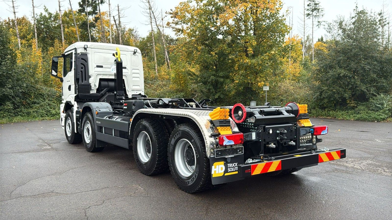 MAN TGS 35.480 8x4 Euro6e Hiab MultLift Abrollkipper - Caminhão polibenne, Caminhão grua: foto 3 MAN TGS 35.480 8x4 Euro6e Hiab MultLift Abrollkipper - Caminhão polibenne, Caminhão grua: foto 3