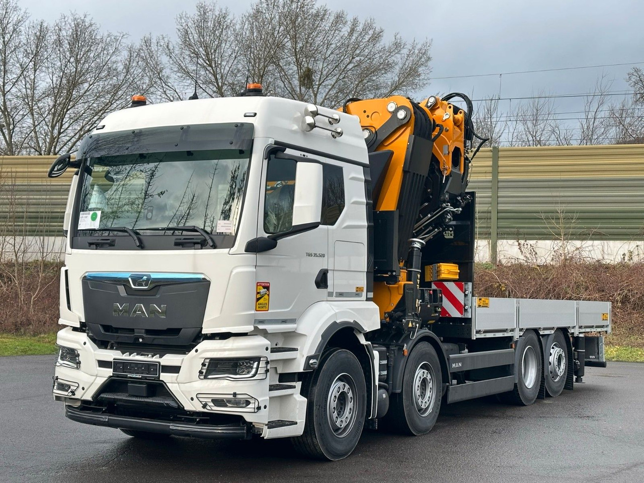 MAN TGS 35.520 8X2 Hiab EFFER 955-8s +Jib 6s - Caminhão grua: foto 2 MAN TGS 35.520 8X2 Hiab EFFER 955-8s +Jib 6s - Caminhão grua: foto 2