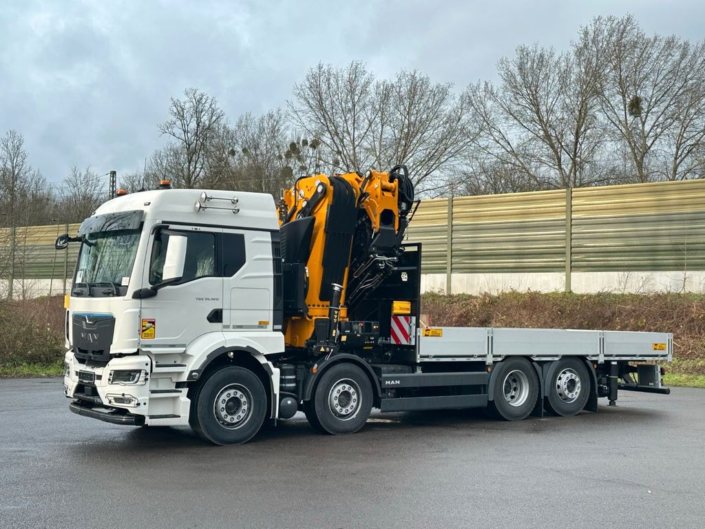 MAN TGS 35.520 8X2 Hiab EFFER 955-8s +Jib 6s - Camião de caixa aberta/ Plataforma, Caminhão grua: foto 4 MAN TGS 35.520 8X2 Hiab EFFER 955-8s +Jib 6s - Camião de caixa aberta/ Plataforma, Caminhão grua: foto 4