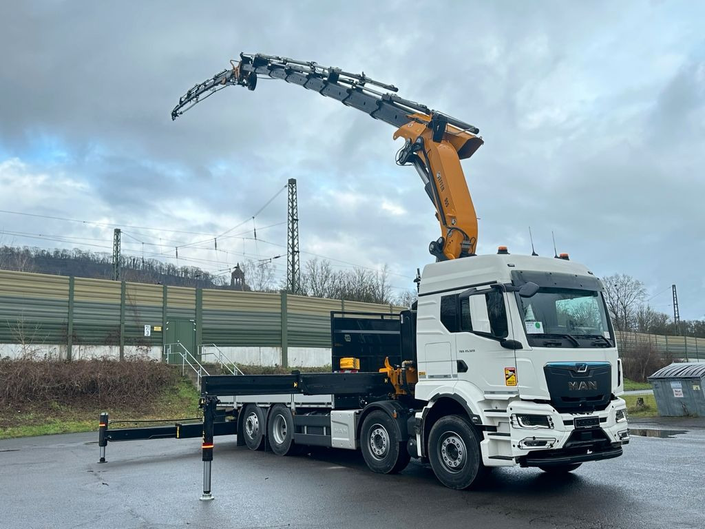 MAN TGS 35.520 8X2 Hiab EFFER 955-8s +Jib 6s - Caminhão grua, Camião de caixa aberta/ Plataforma: foto 4 MAN TGS 35.520 8X2 Hiab EFFER 955-8s +Jib 6s - Caminhão grua, Camião de caixa aberta/ Plataforma: foto 4