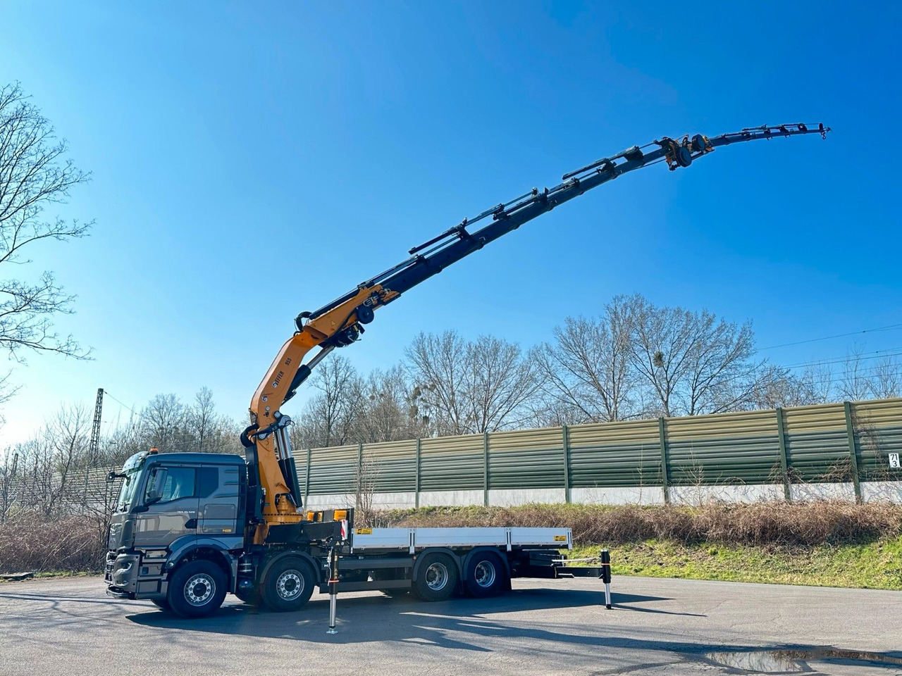 MAN TGS 35.520 8X4 TG 3 EFFER 955-8s +Jib 6sAUTOKRAN - Caminhão grua: foto 3 MAN TGS 35.520 8X4 TG 3 EFFER 955-8s +Jib 6sAUTOKRAN - Caminhão grua: foto 3