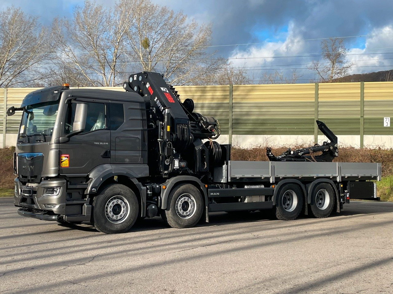 MAN TGS 35.520 8x4 BL HIAB X-HIPRO 658 EP-6 - Caminhão grua: foto 1 MAN TGS 35.520 8x4 BL HIAB X-HIPRO 658 EP-6 - Caminhão grua: foto 1