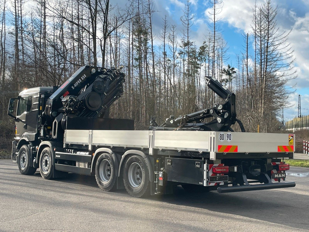 MAN TGS 35.520 8x4 BL HIAB X-HIPRO 658 EP-6 - Caminhão grua: foto 4 MAN TGS 35.520 8x4 BL HIAB X-HIPRO 658 EP-6 - Caminhão grua: foto 4