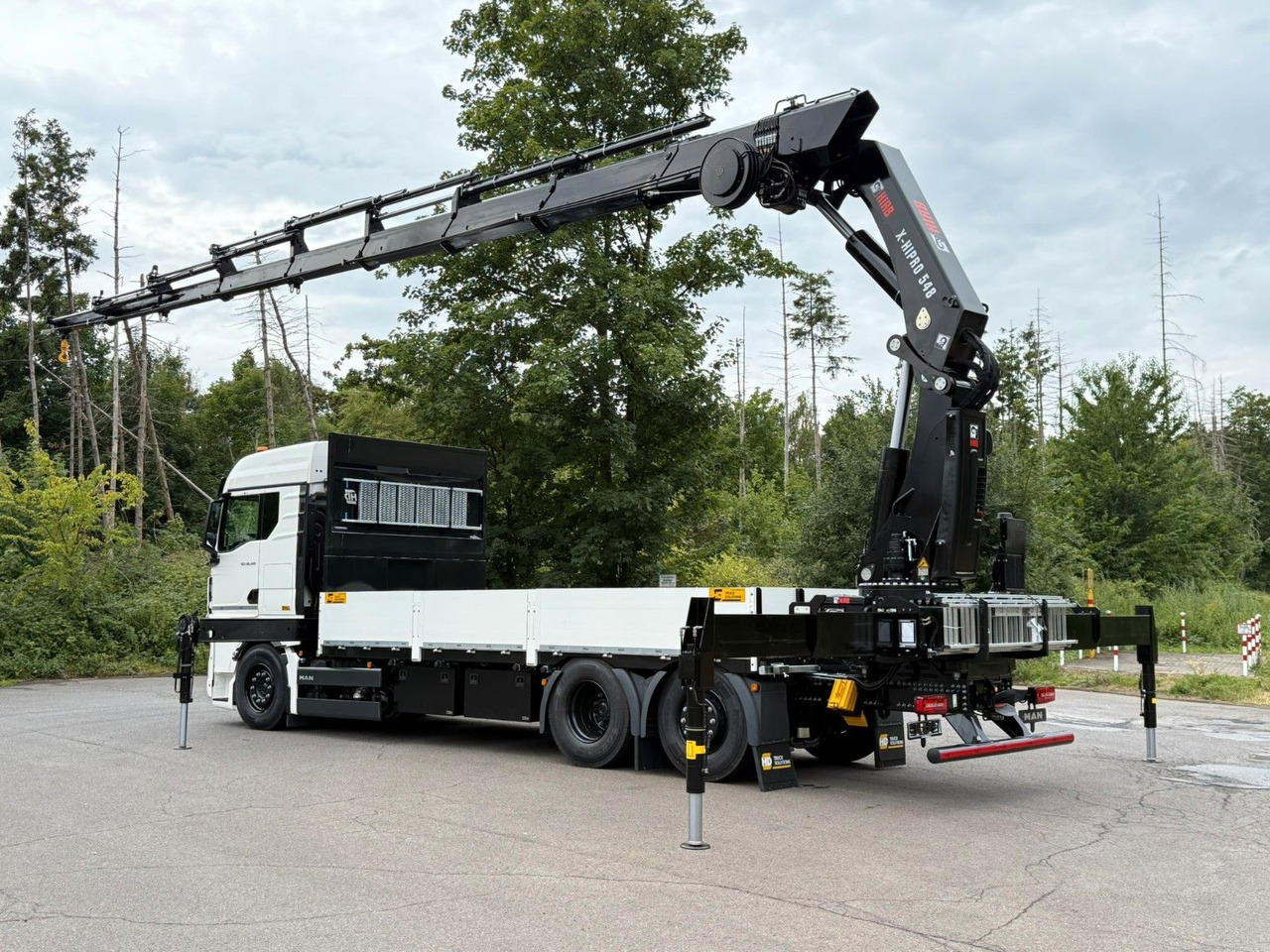 MAN TGX 26.520 TG3 Retarder / 6X2 Hiab 548 E 8 - Caminhão grua: foto 1 MAN TGX 26.520 TG3 Retarder / 6X2 Hiab 548 E 8 - Caminhão grua: foto 1