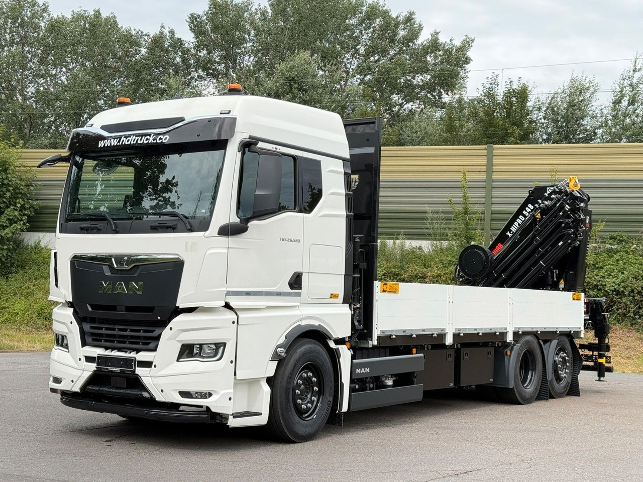 MAN TGX 26.520 TG3 Retarder / 6X2 Hiab 548 E 8 - Caminhão grua: foto 3 MAN TGX 26.520 TG3 Retarder / 6X2 Hiab 548 E 8 - Caminhão grua: foto 3