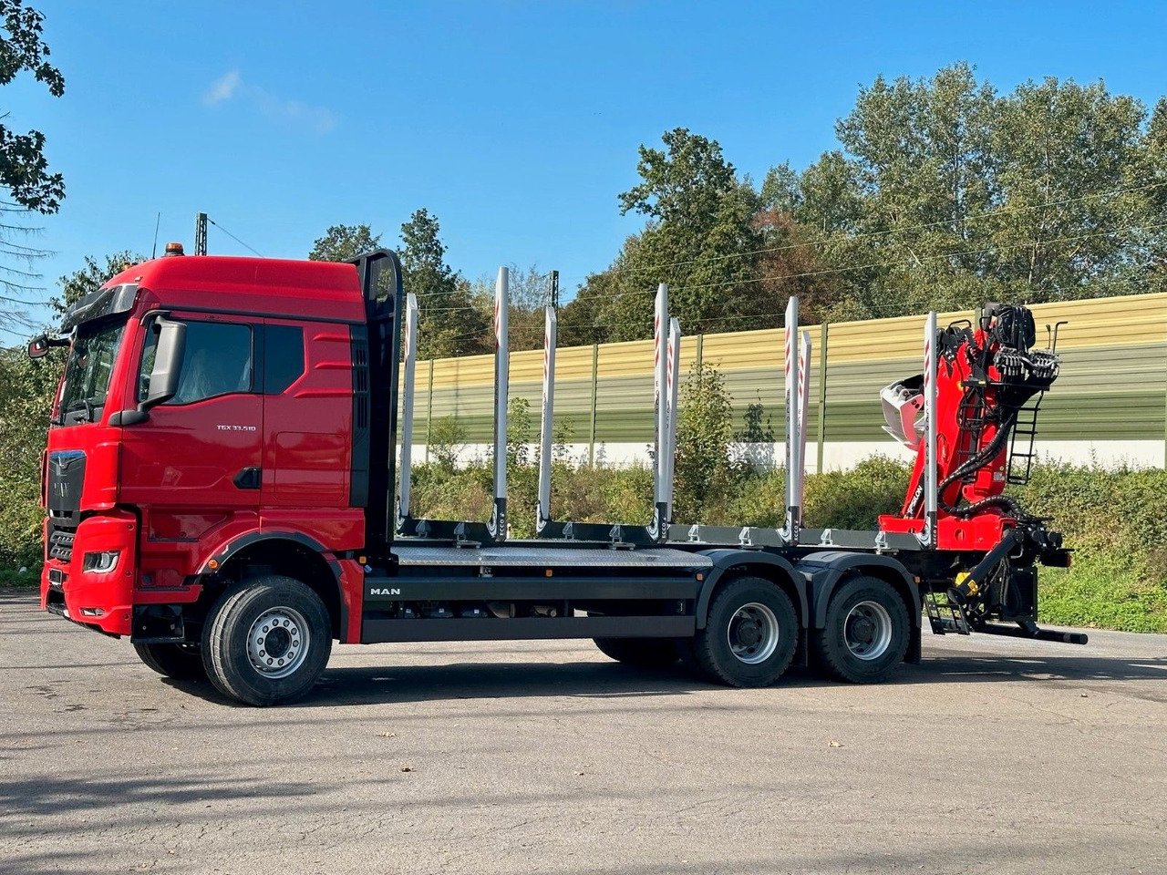 MAN TGX 33.510 6X4 BL Euro6e EPSILON 150 Z - Caminhão florestal, Caminhão grua: foto 3 MAN TGX 33.510 6X4 BL Euro6e EPSILON 150 Z - Caminhão florestal, Caminhão grua: foto 3