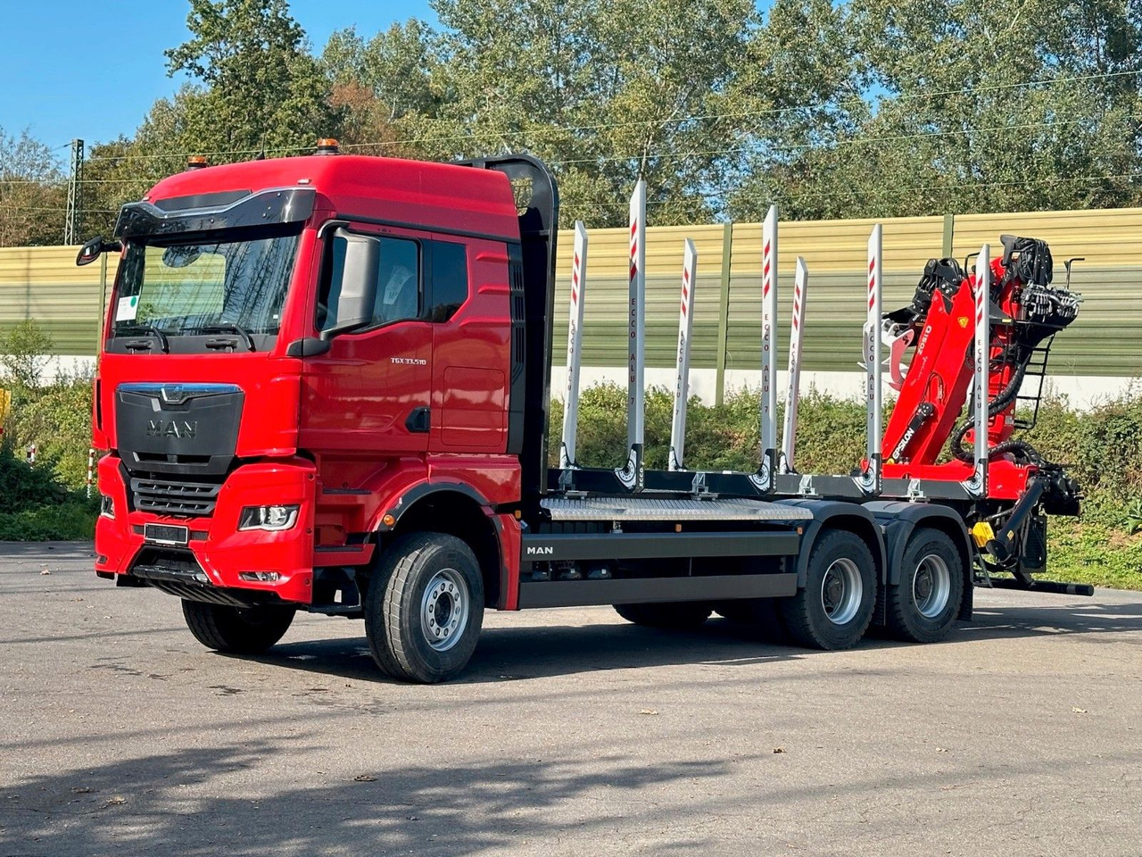 MAN TGX 33.510 6X4 BL Euro6e EPSILON 150 Z - Caminhão florestal, Caminhão grua: foto 3 MAN TGX 33.510 6X4 BL Euro6e EPSILON 150 Z - Caminhão florestal, Caminhão grua: foto 3