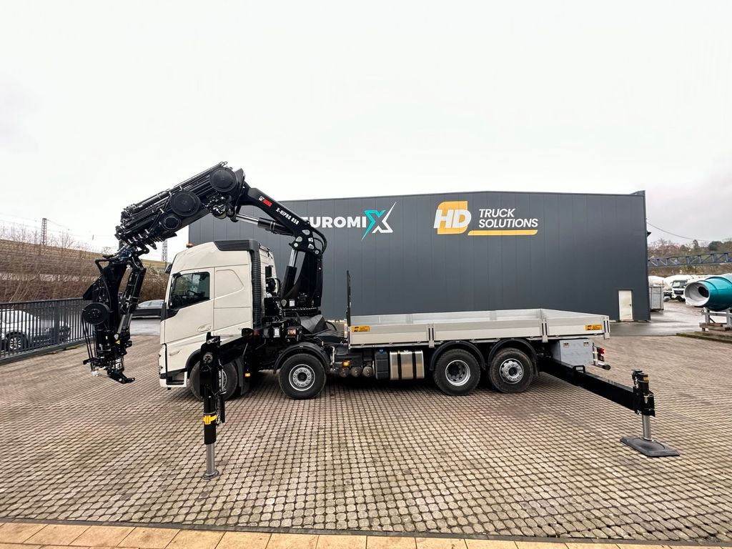Volvo FH500 8X4 Kran HIAB X-HiPro858E-8 & Jib150x-6 - Camião de caixa aberta/ Plataforma, Caminhão grua: foto 5 Volvo FH500 8X4 Kran HIAB X-HiPro858E-8 & Jib150x-6 - Camião de caixa aberta/ Plataforma, Caminhão grua: foto 5
