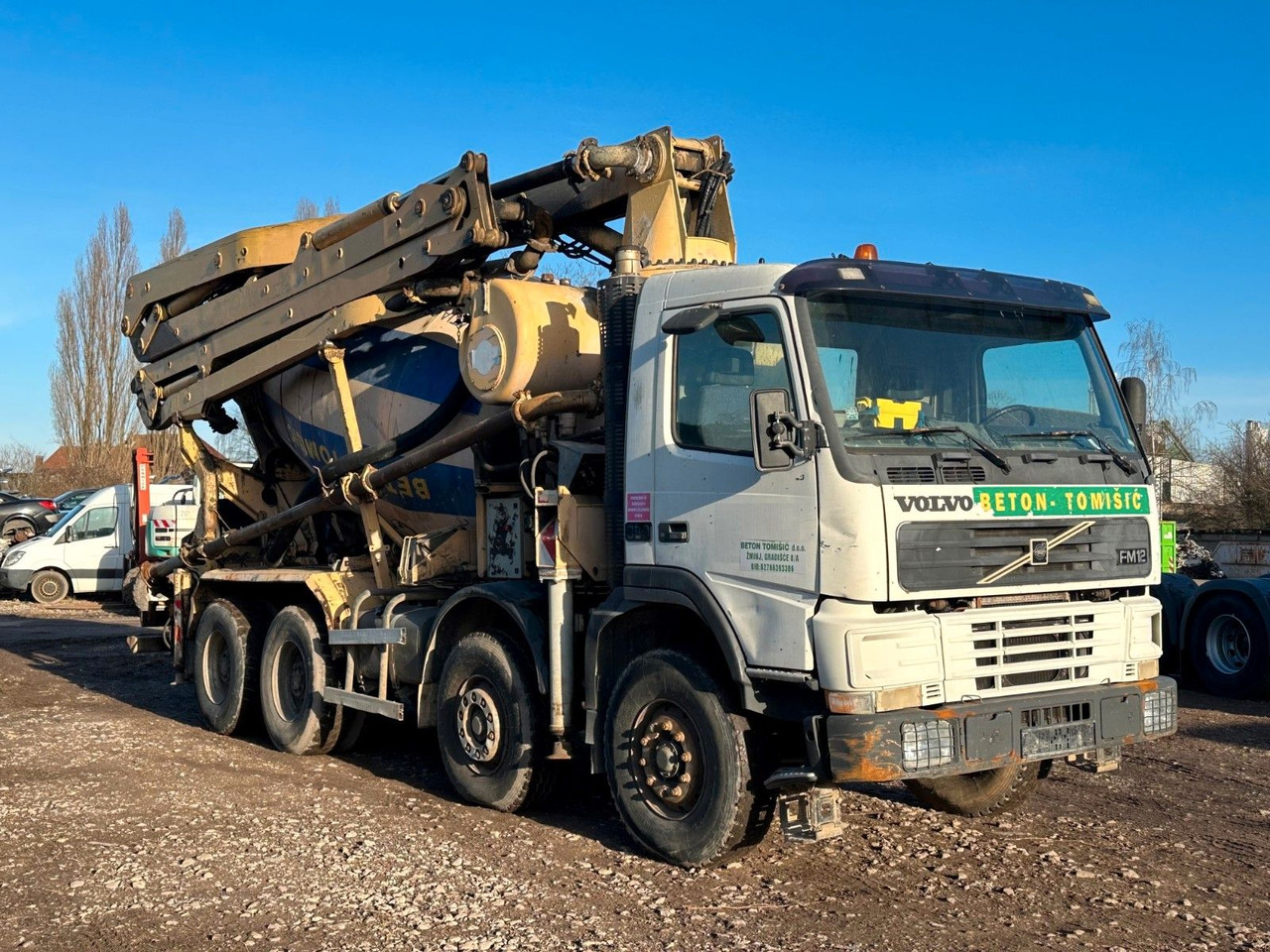Volvo FM380 8X4 CIFA 28m Fahrmischer Pumpe - Autobomba de betão: foto 1 Volvo FM380 8X4 CIFA 28m Fahrmischer Pumpe - Autobomba de betão: foto 1