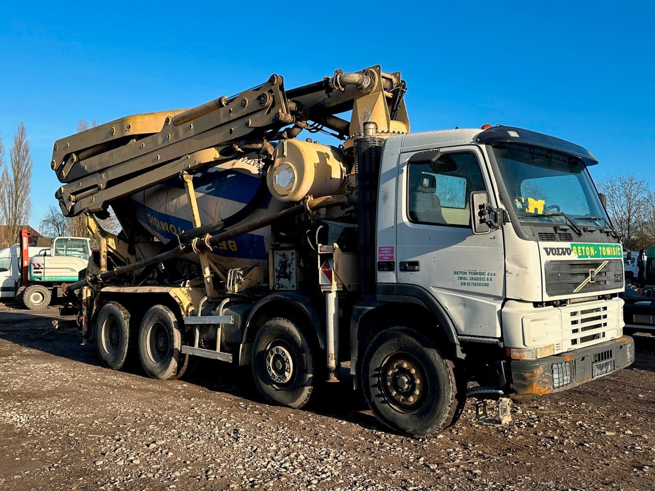 Volvo FM380 8X4 CIFA 28m Fahrmischer Pumpe - Autobomba de betão: foto 2 Volvo FM380 8X4 CIFA 28m Fahrmischer Pumpe - Autobomba de betão: foto 2