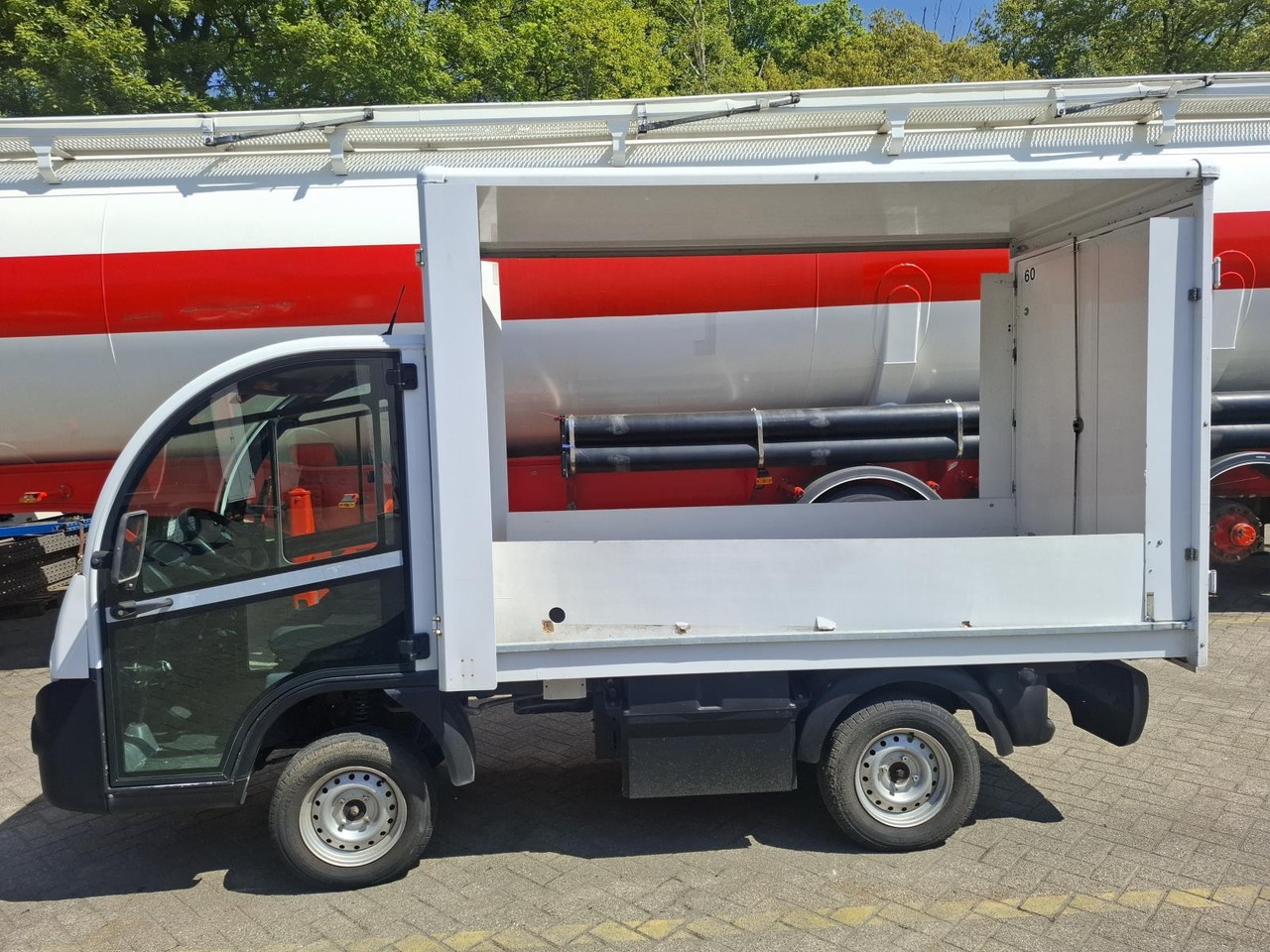 Carrinho de golfe Aixam Mega E-Worker Elektrische Bakwagen RV-606-R: foto 8
