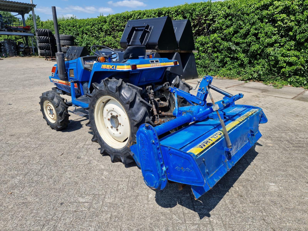 Iseki Landhope 220 Minitractor met Grondfrees - Trator: foto 5 Iseki Landhope 220 Minitractor met Grondfrees - Trator: foto 5