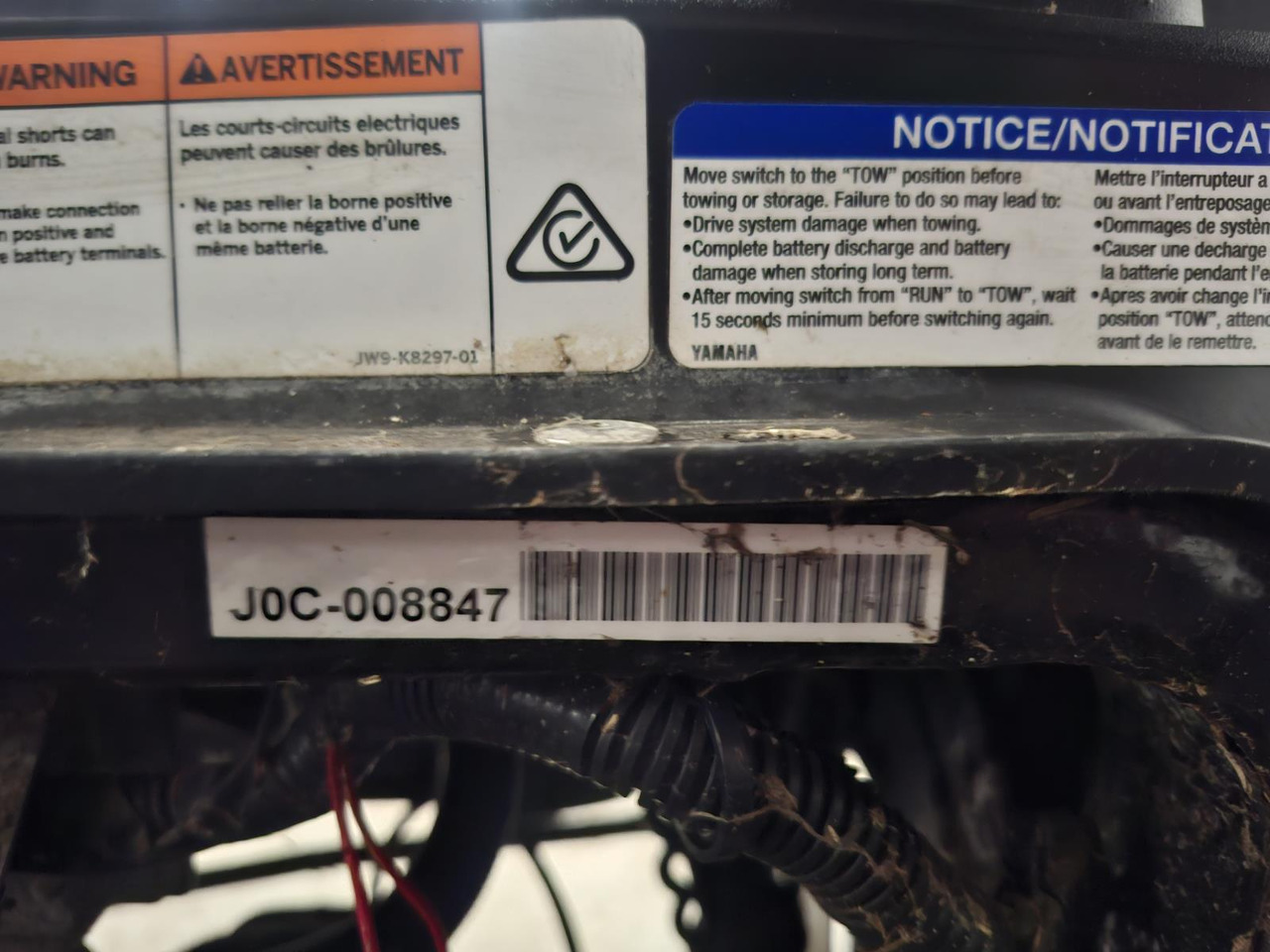 Carrinho de golfe Yamaha Drive 2 J0C-008847: foto 7