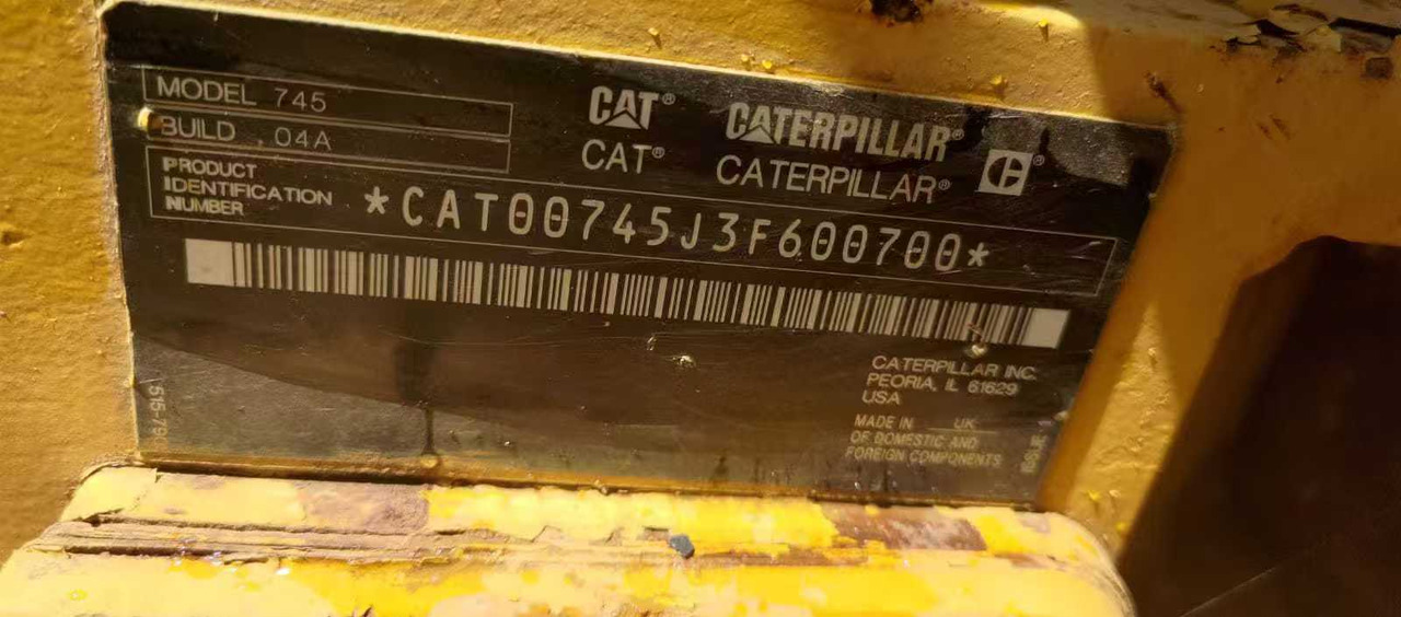 CATPILLAR 745 - Caminhão articulado: foto 5 CATPILLAR 745 - Caminhão articulado: foto 5