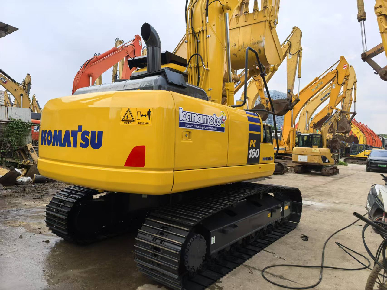 KOMATSU PC160 - Escavadora de rastos: foto 3 KOMATSU PC160 - Escavadora de rastos: foto 3