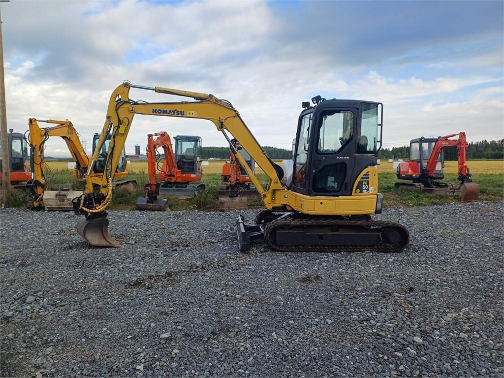 Komatsu pc50mr-2 Engcon pyörittäjällä - Mini escavadeira: foto 2 Komatsu pc50mr-2 Engcon pyörittäjällä - Mini escavadeira: foto 2