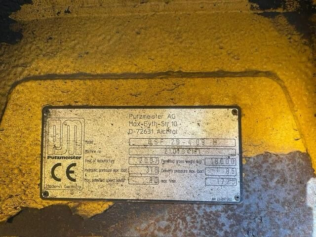 Mercedes-Benz Axor - Bomba de betão estacionária: foto 4 Mercedes-Benz Axor - Bomba de betão estacionária: foto 4