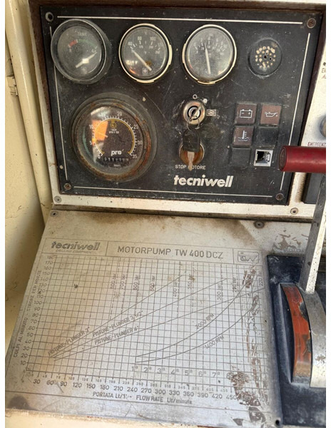 TECNIWELL TW 400 - Bomba de betão estacionária: foto 1 TECNIWELL TW 400 - Bomba de betão estacionária: foto 1