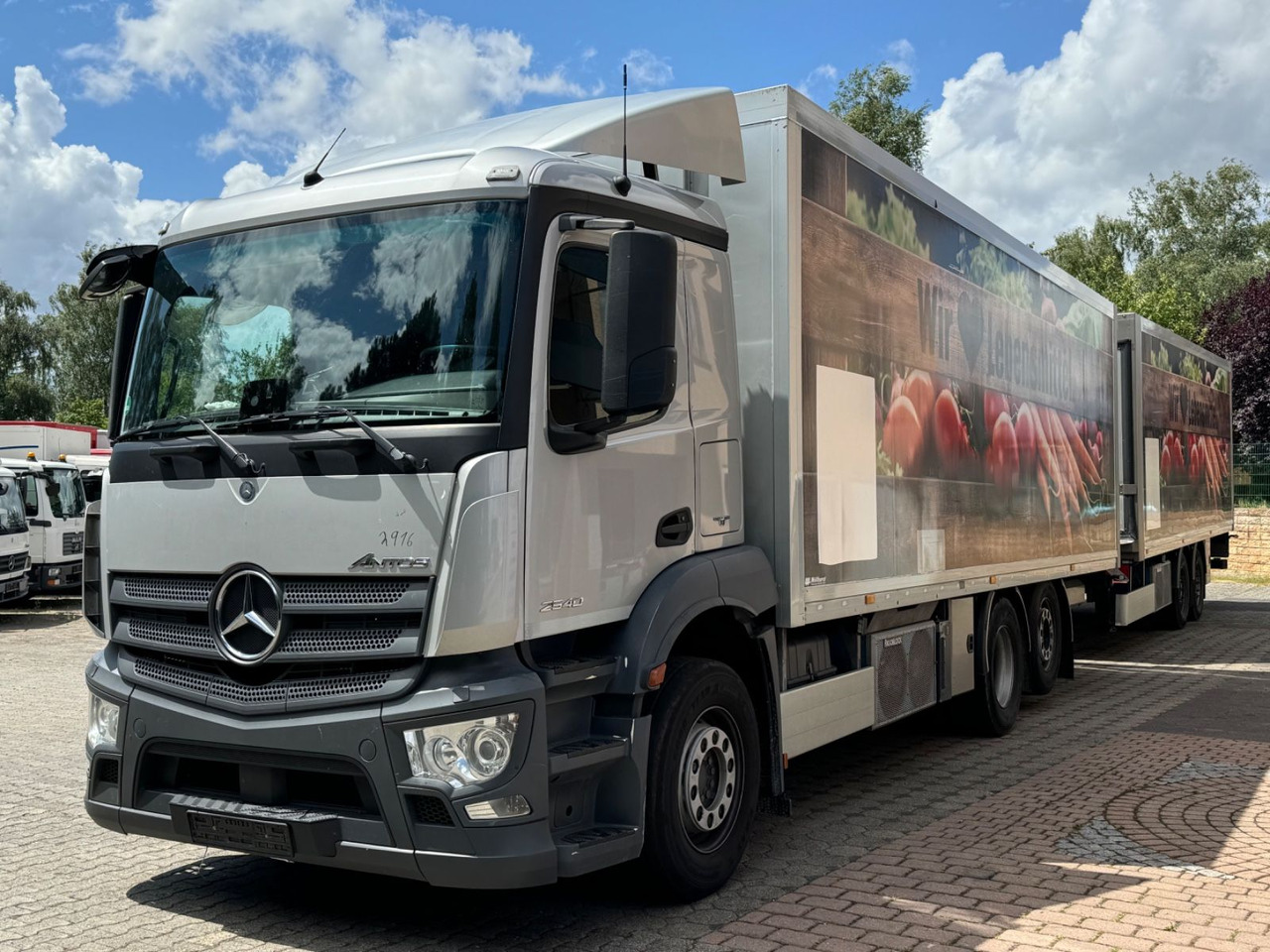 Mercedes-Benz Antos 2540/Durchladbar/Frigoblock/2x LBW/kpl.Zug - Caminhão frigorífico: foto 2 Mercedes-Benz Antos 2540/Durchladbar/Frigoblock/2x LBW/kpl.Zug - Caminhão frigorífico: foto 2