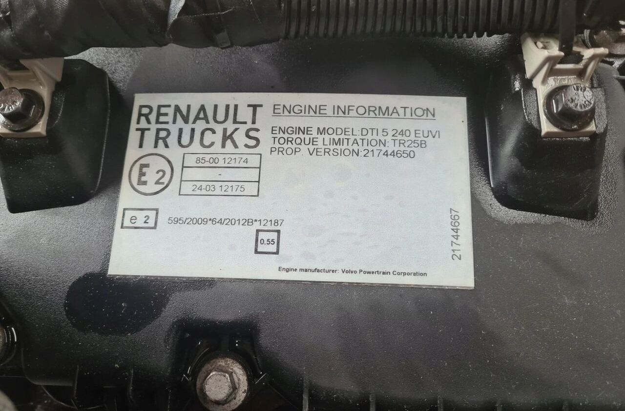 Renault D12 240 DTI5 Renault D12 GAMA D - Motor de Caminhão: foto 2 Renault D12 240 DTI5 Renault D12 GAMA D - Motor de Caminhão: foto 2