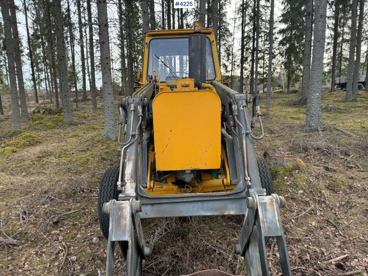 Trator 1978 Volvo 650 Traktorgraver m/ 4 skuffer: foto 12