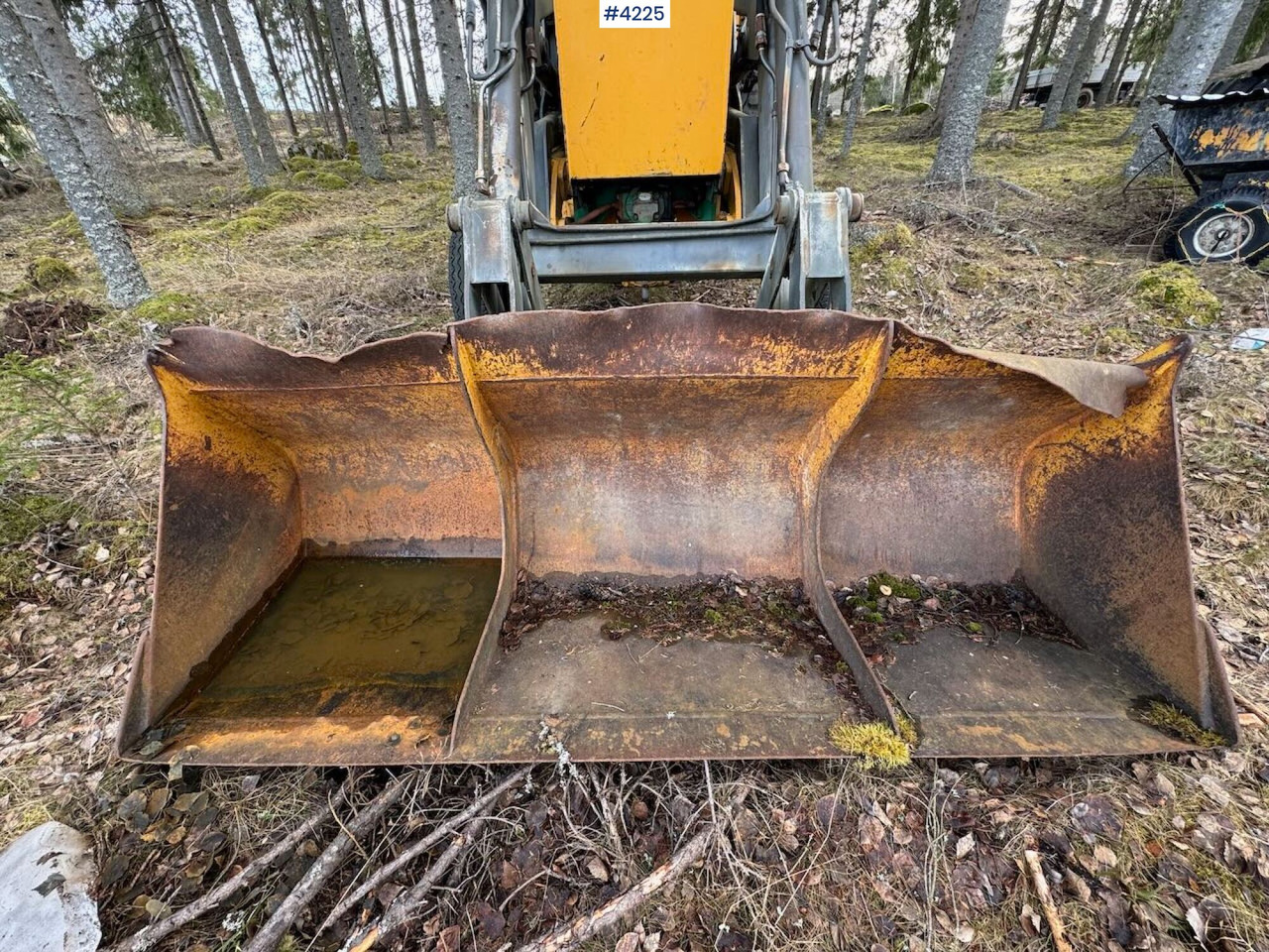 Trator 1978 Volvo 650 Traktorgraver m/ 4 skuffer: foto 14