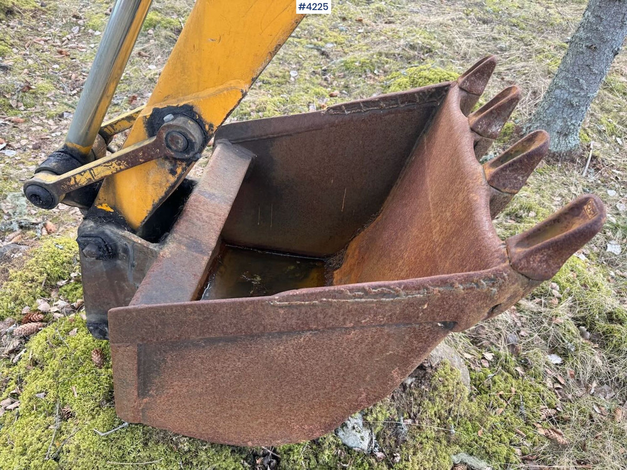 Trator 1978 Volvo 650 Traktorgraver m/ 4 skuffer: foto 16