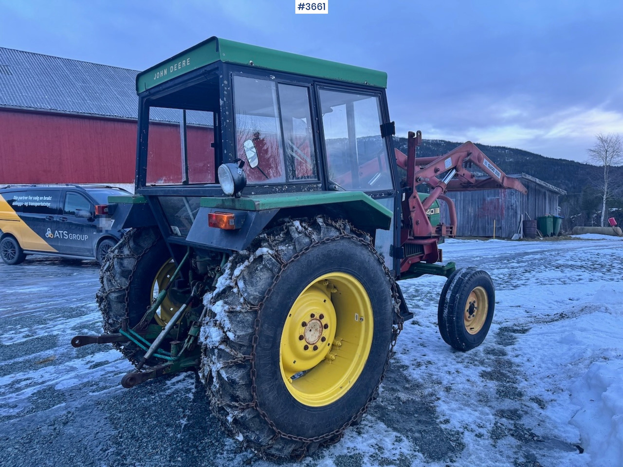 1980 John Deere 1140 Synchron w/ Front loader and bucket - Trator: foto 5 1980 John Deere 1140 Synchron w/ Front loader and bucket - Trator: foto 5