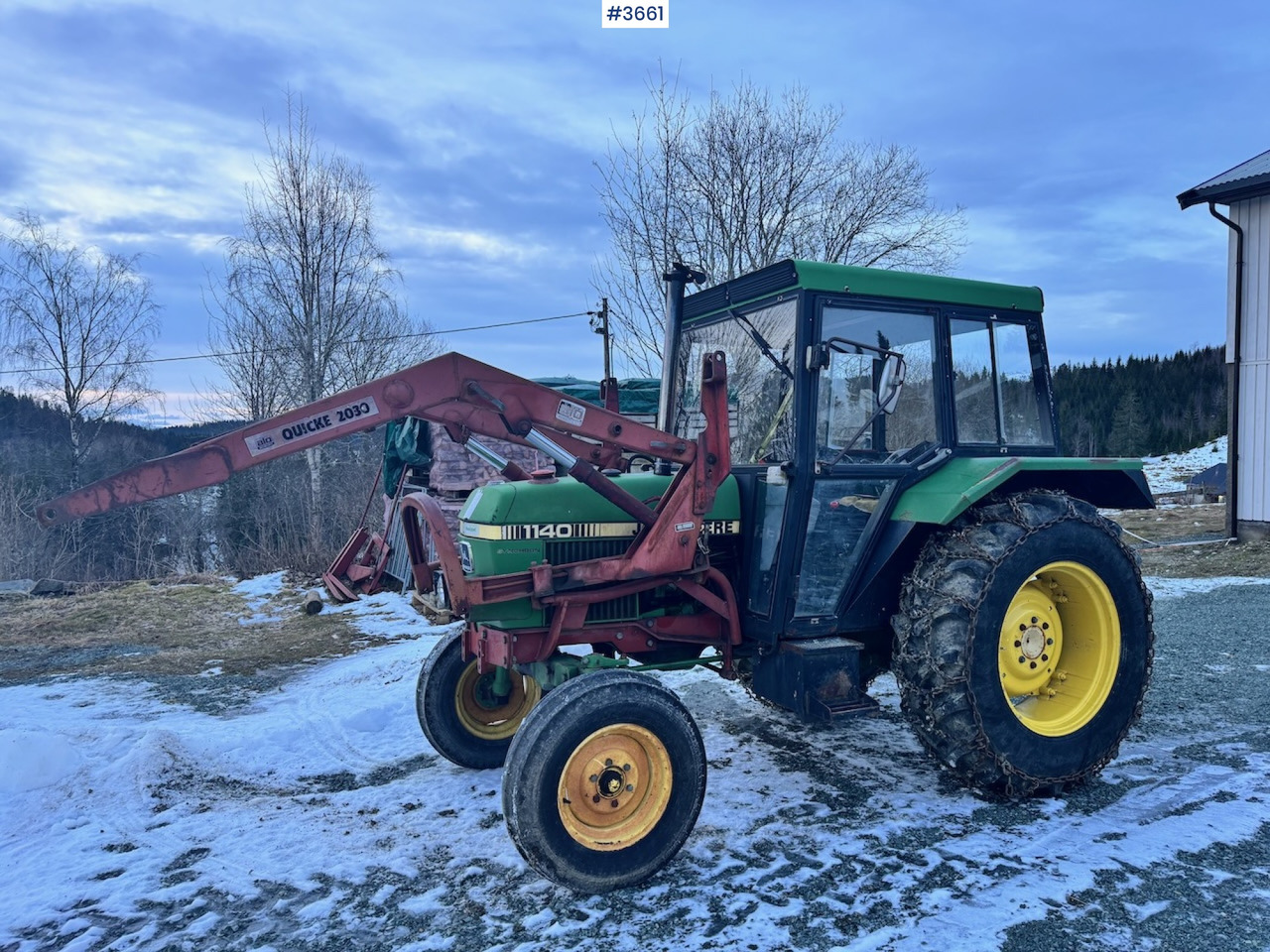 1980 John Deere 1140 Synchron w/ Front loader and bucket - Trator: foto 3 1980 John Deere 1140 Synchron w/ Front loader and bucket - Trator: foto 3