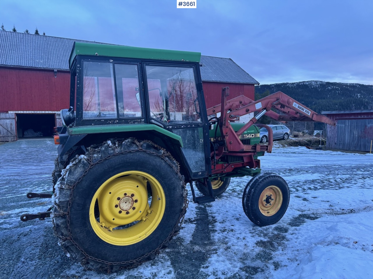 1980 John Deere 1140 Synchron w/ Front loader and bucket - Trator: foto 4 1980 John Deere 1140 Synchron w/ Front loader and bucket - Trator: foto 4
