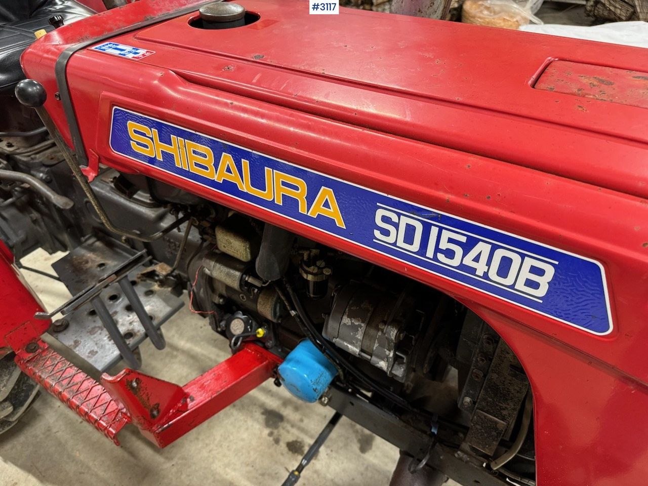 1980 Shibaura SD 1540 B - Trator: foto 3 1980 Shibaura SD 1540 B - Trator: foto 3