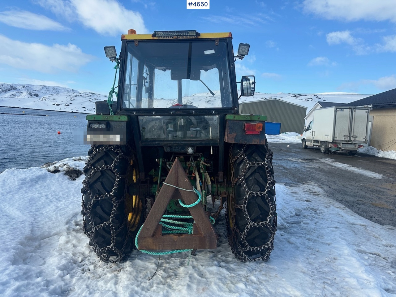 1981 John Deere 2040 w/ loader, triangle, snow blower, pallet forks and hydraulic unit. WATCH VIDEO. - Trator: foto 4 1981 John Deere 2040 w/ loader, triangle, snow blower, pallet forks and hydraulic unit. WATCH VIDEO. - Trator: foto 4