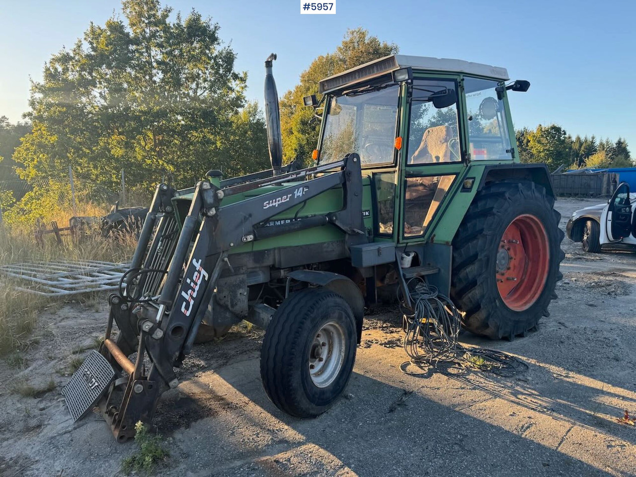 1982 Fendt 306LS 4x2 with front loader - Trator: foto 5 1982 Fendt 306LS 4x2 with front loader - Trator: foto 5