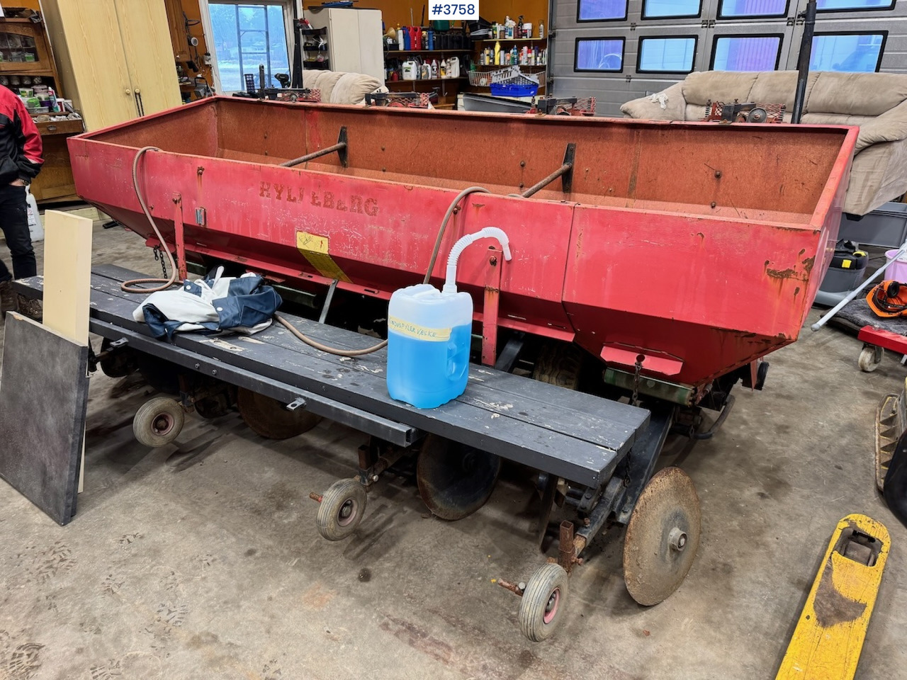 1985 Hylleberg 442 potato planter - Semeador de batatas: foto 4 1985 Hylleberg 442 potato planter - Semeador de batatas: foto 4