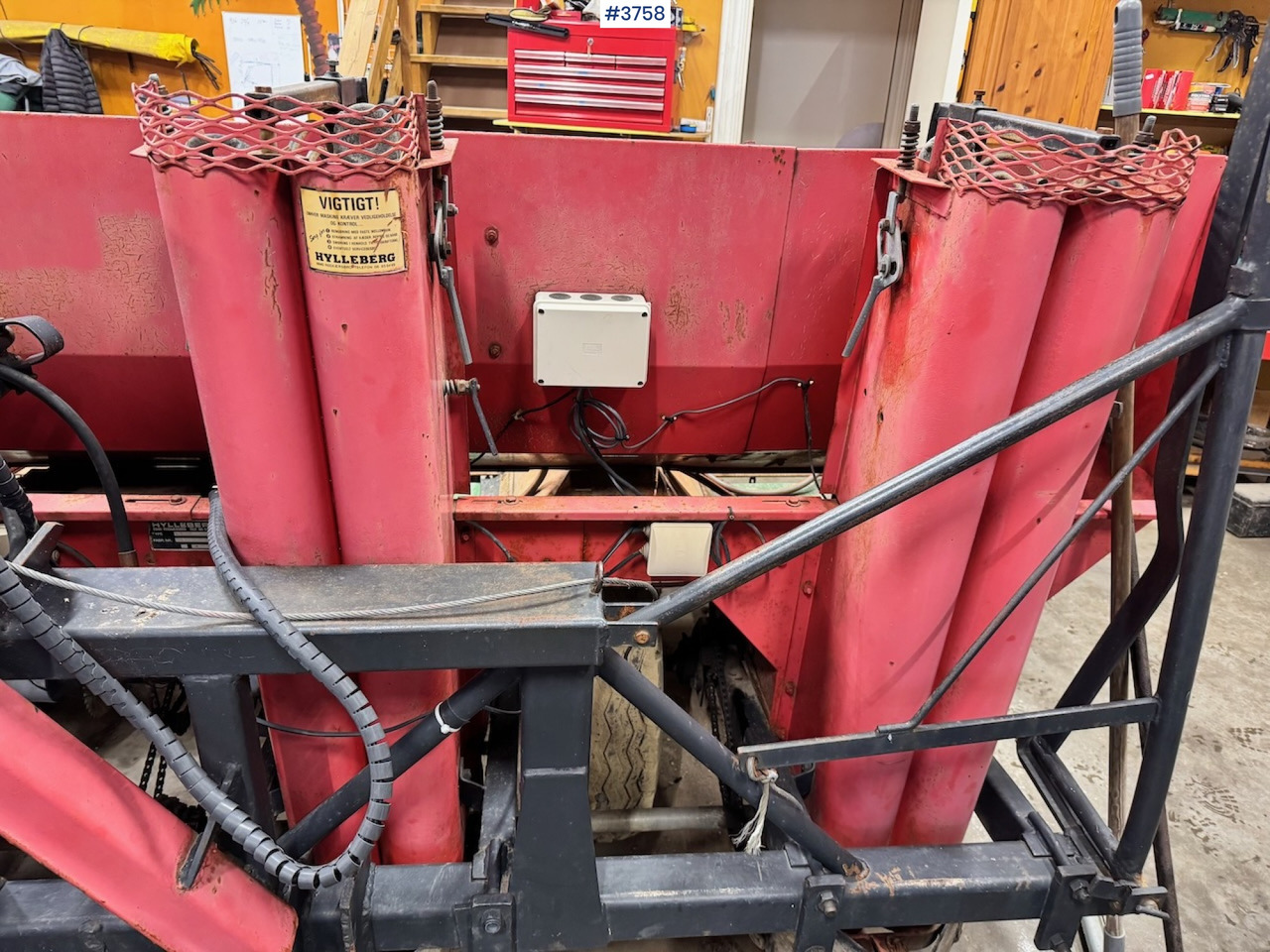 1985 Hylleberg 442 potato planter - Semeador de batatas: foto 5 1985 Hylleberg 442 potato planter - Semeador de batatas: foto 5