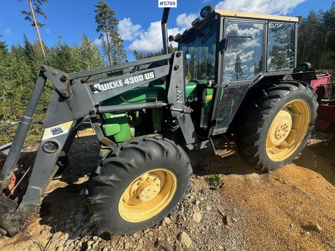 1985 John Deere 2040 4x4 w/ front loader - Trator: foto 4 1985 John Deere 2040 4x4 w/ front loader - Trator: foto 4