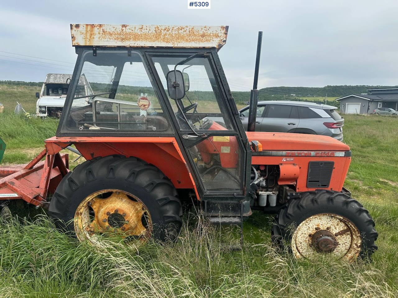 Trator 1989 Zetor 5245 tractor w/ snow blower.: foto 7 Trator 1989 Zetor 5245 tractor w/ snow blower.: foto 7